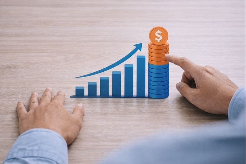 crescimento gradual da renda extra com planejamento e constância